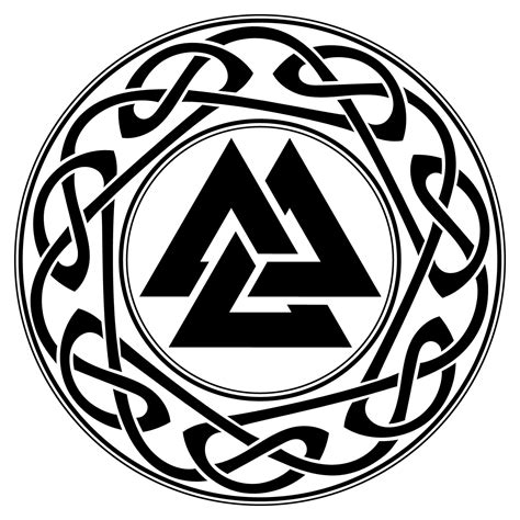 Viking pagan emblem